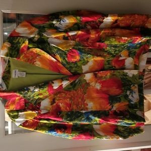 Chicos Size 2 Floral Blazer